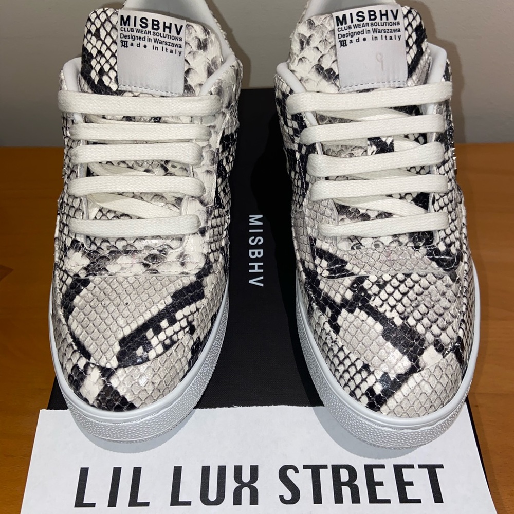 MISBHV Python Sneakers - White